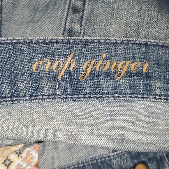 SEVEN FOR ALL MANKIND - CROP GINGER DENIM CAPRI - Picture 13 of 13